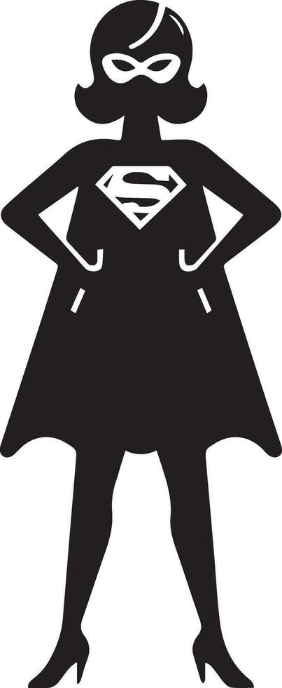 minimal rolig super hjälte komisk platt karaktär vektor silhuett, svart Färg silhuett, vit bakgrund 20