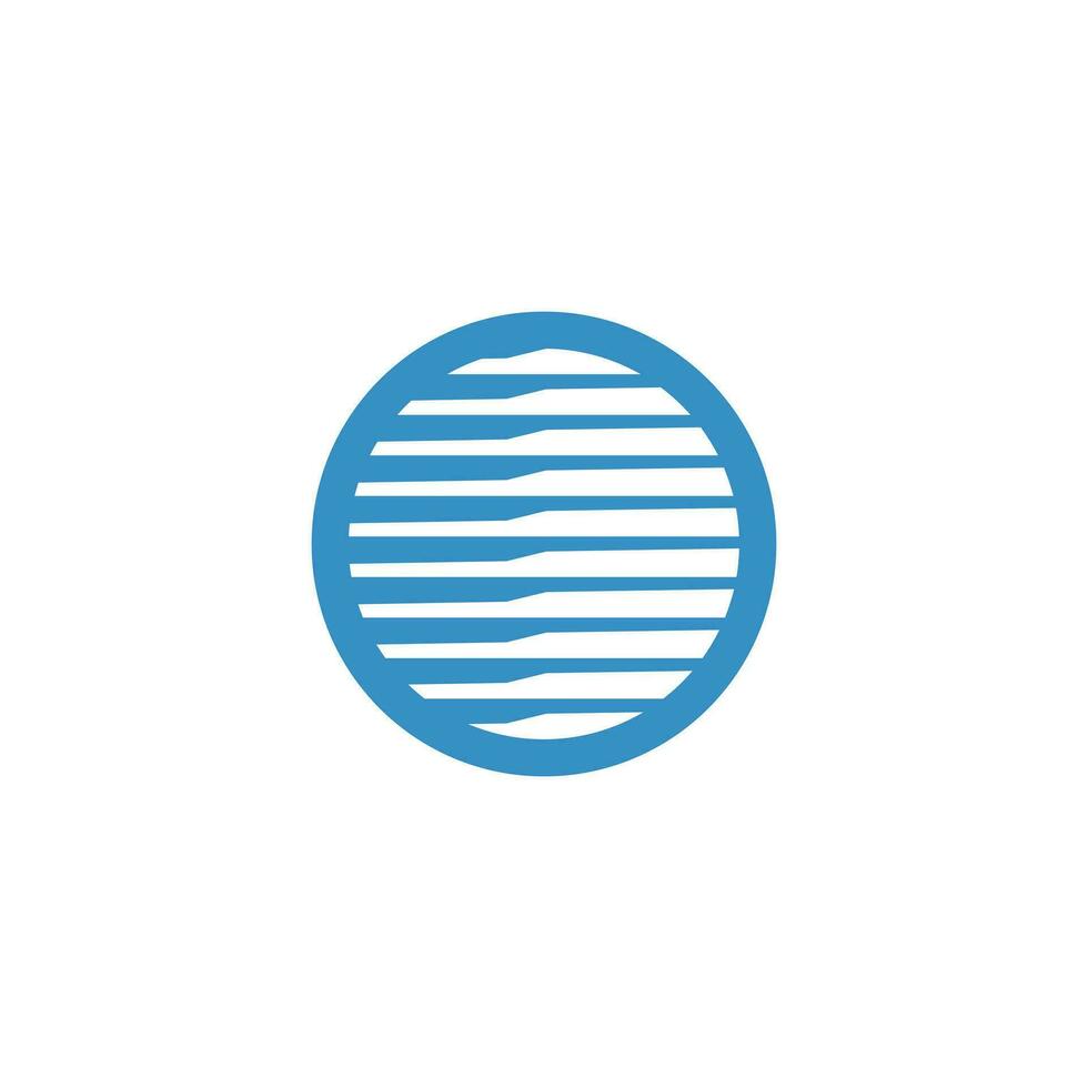 abstrakt cirkel logotyp design mall vektor