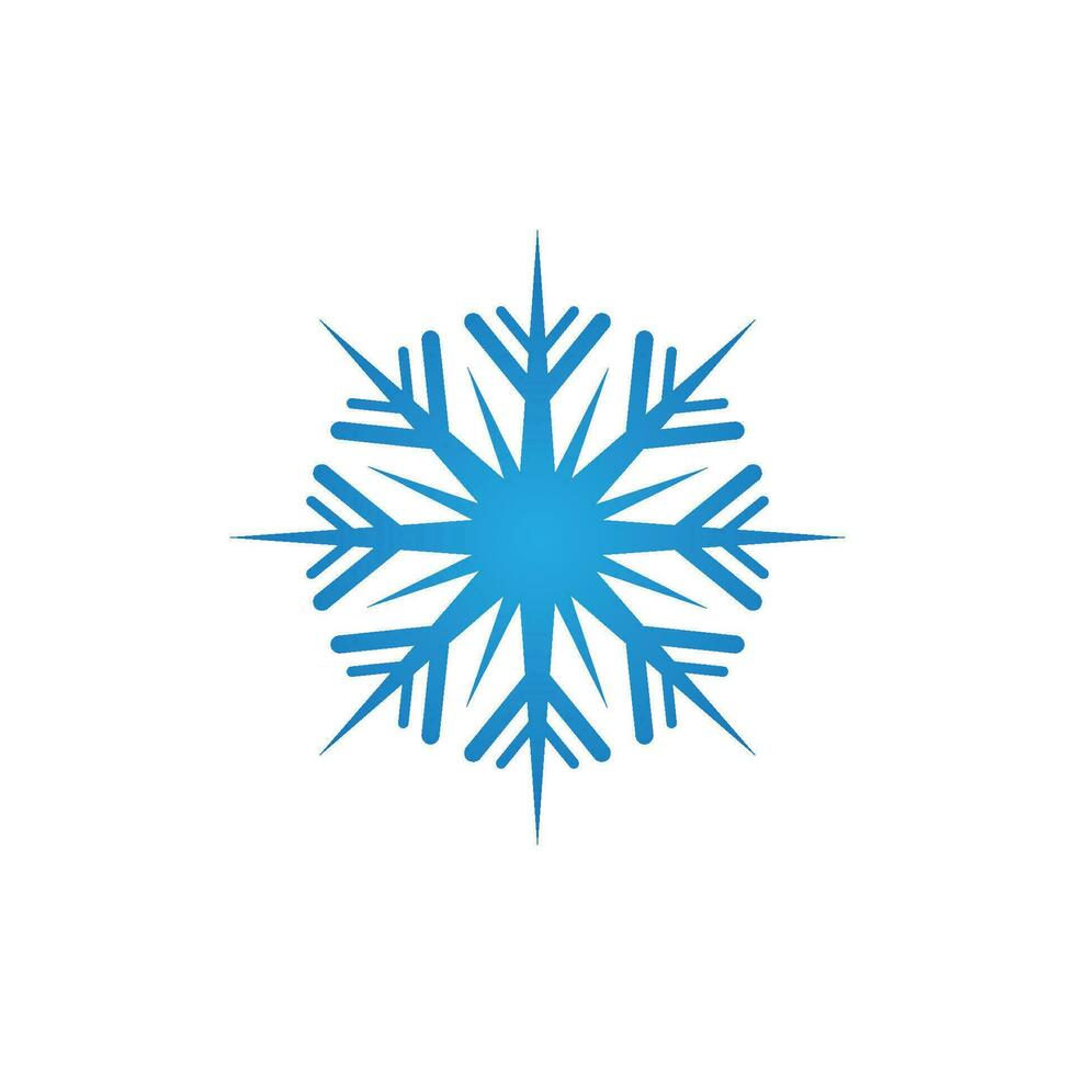 snö is logotyp konst vektor mall illustration