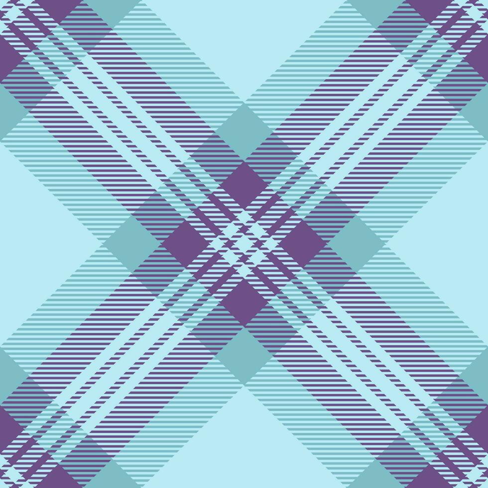 Textur Stoff Vektor von Plaid nahtlos prüfen mit ein Textil- Tartan Muster Hintergrund.