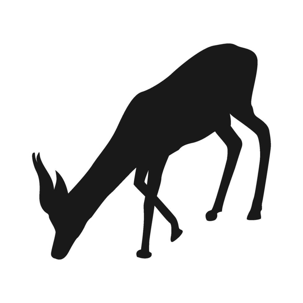 antilop ikon vektor