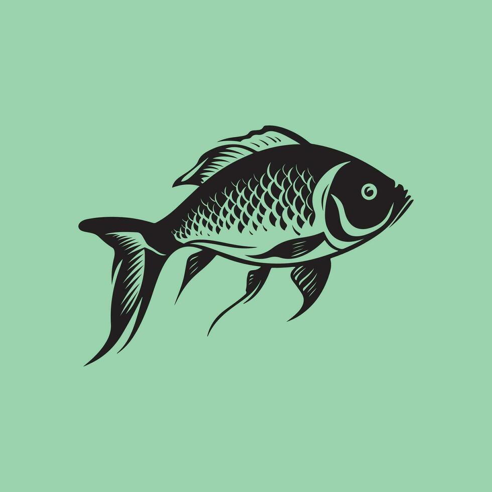fisk vektor bilder, fisk isolerat