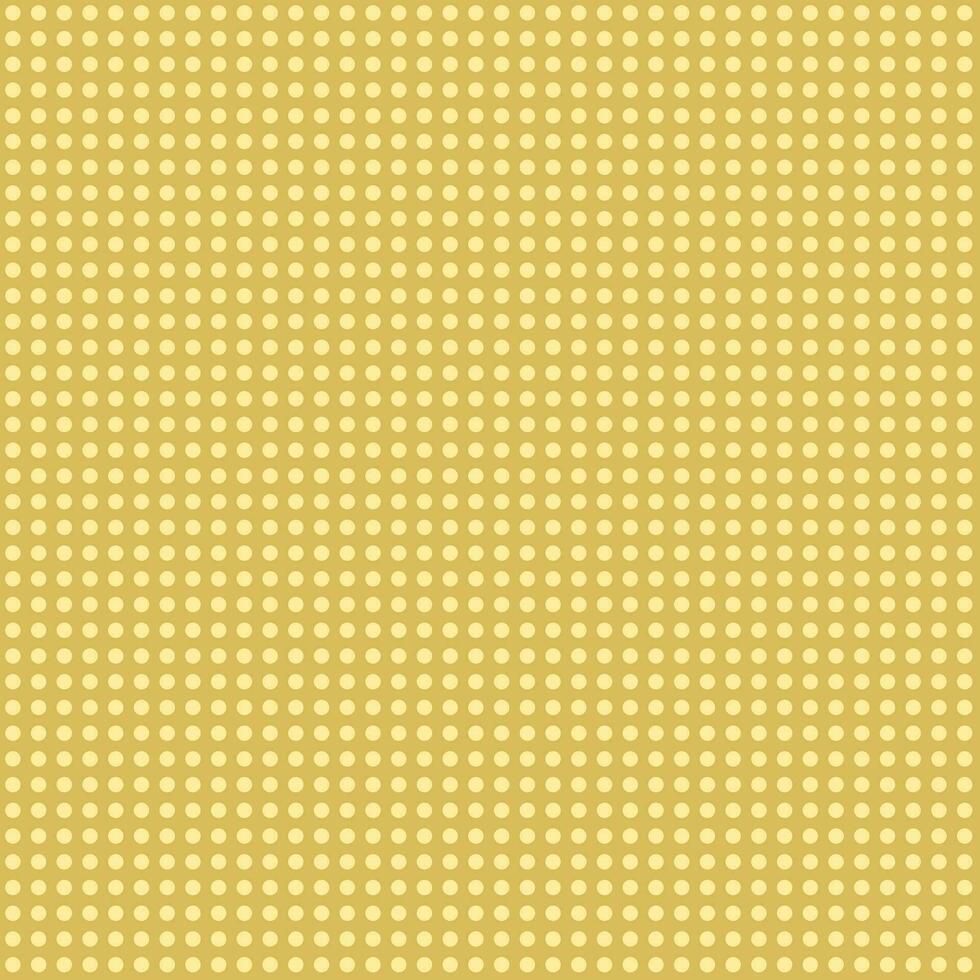 modern einfach abstrakt Nahtlos lite Banane Farbe klein Polka Punkt Kreis Muster Kunst auf dunkel Banane Gelb Farbe Hintergrund vektor