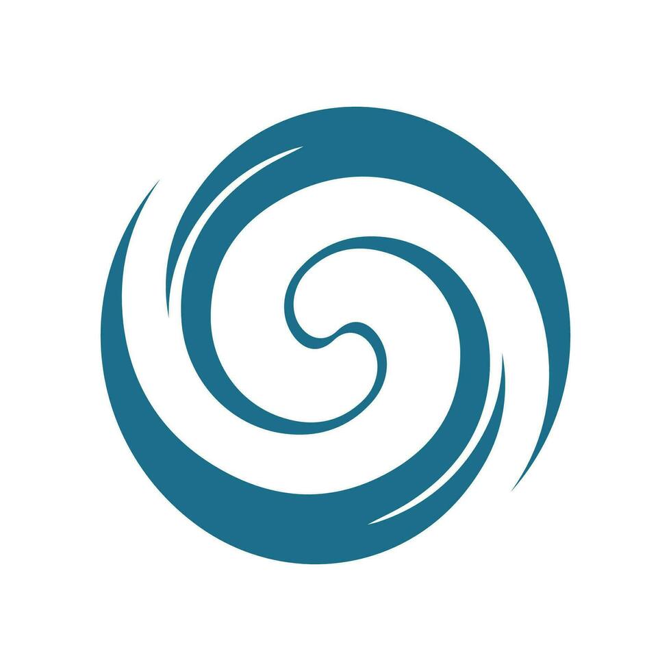 Hurrikan Logo Symbol abstrakt Symbol Vektor Illustrationtwist oder Twister Logo Vorlage
