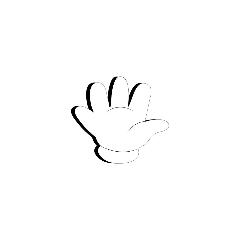 Hand Konzept. Sammlung von Geste hoch Qualität Vektor Gliederung Zeichen zum Netz Seiten, Bücher, online Shops, Flyer, Banner usw. Hände halten schützen geben Gesten Symbole.