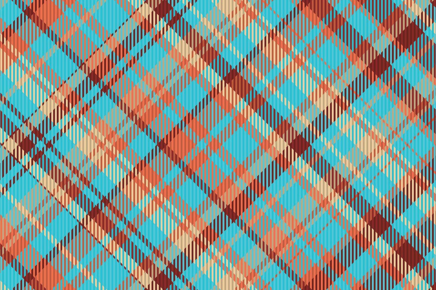 tartan plädmönster med textur och sommarfärg. vektor