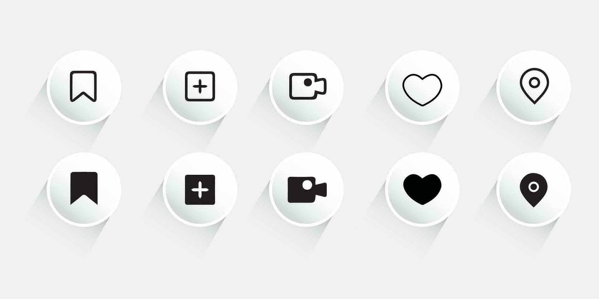 Kontakt oss ikon ange.kontakt och kommunikation icons.set av kommunikation ikon. vektor