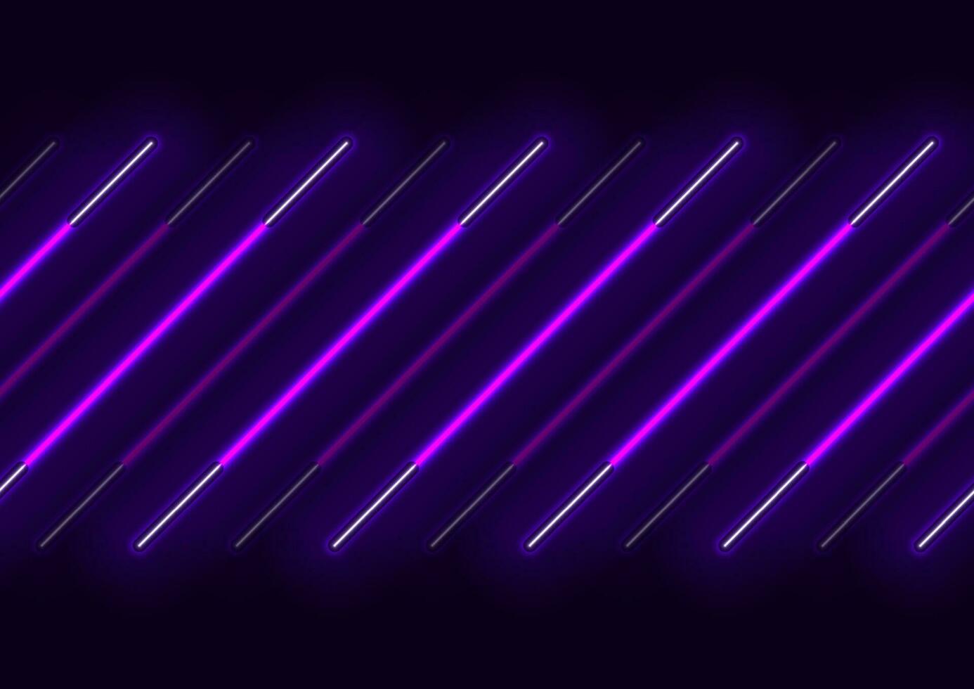 violett Neon- Laser- Linien abstrakt Hintergrund vektor