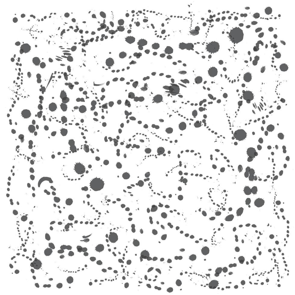 svartvitt abstrakt målning vektor