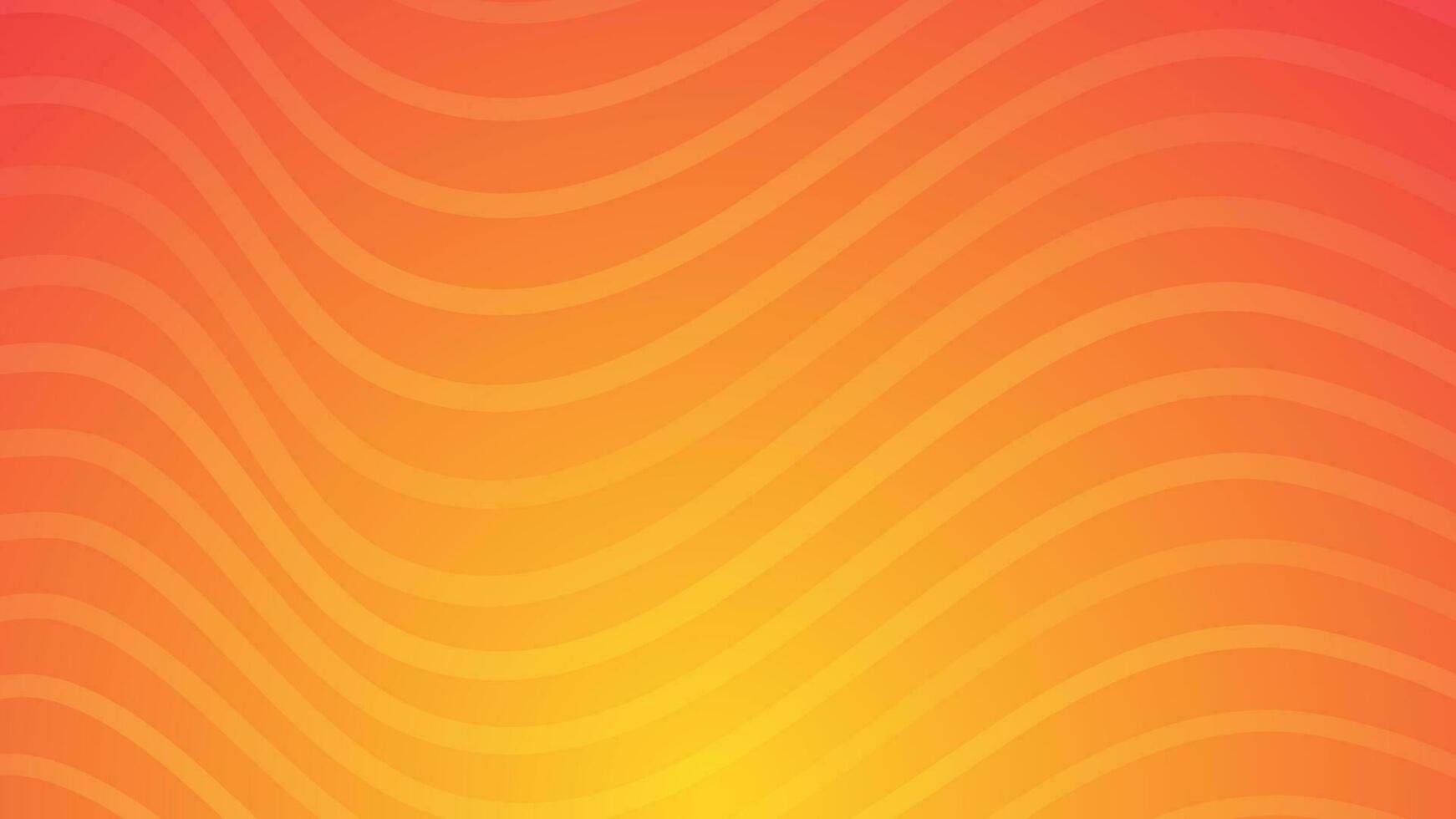 modern bunt Gradient Hintergrund mit Welle Linien vektor