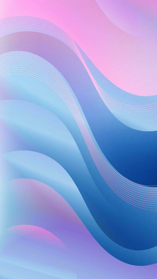 abstrakt Hintergrund Rosa Blau Farbe mit wellig Linien und Farbverläufe ist ein vielseitig Anlagegut geeignet zum verschiedene Design Projekte eine solche wie Webseiten, Präsentationen, drucken Materialien, Sozial Medien Beiträge vektor