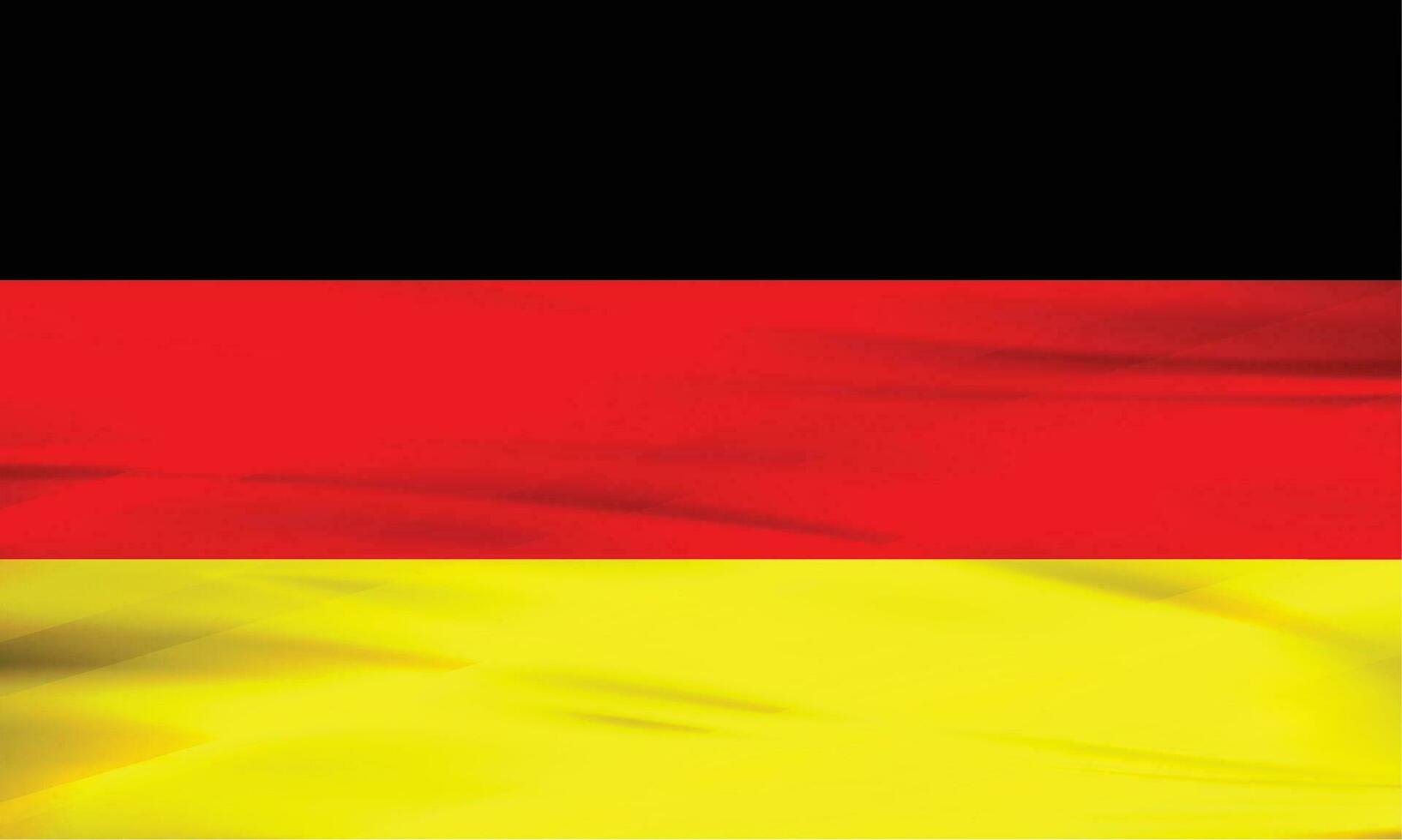 Illustration von Deutschland Flagge und editierbar Vektor Deutschland Land Flagge