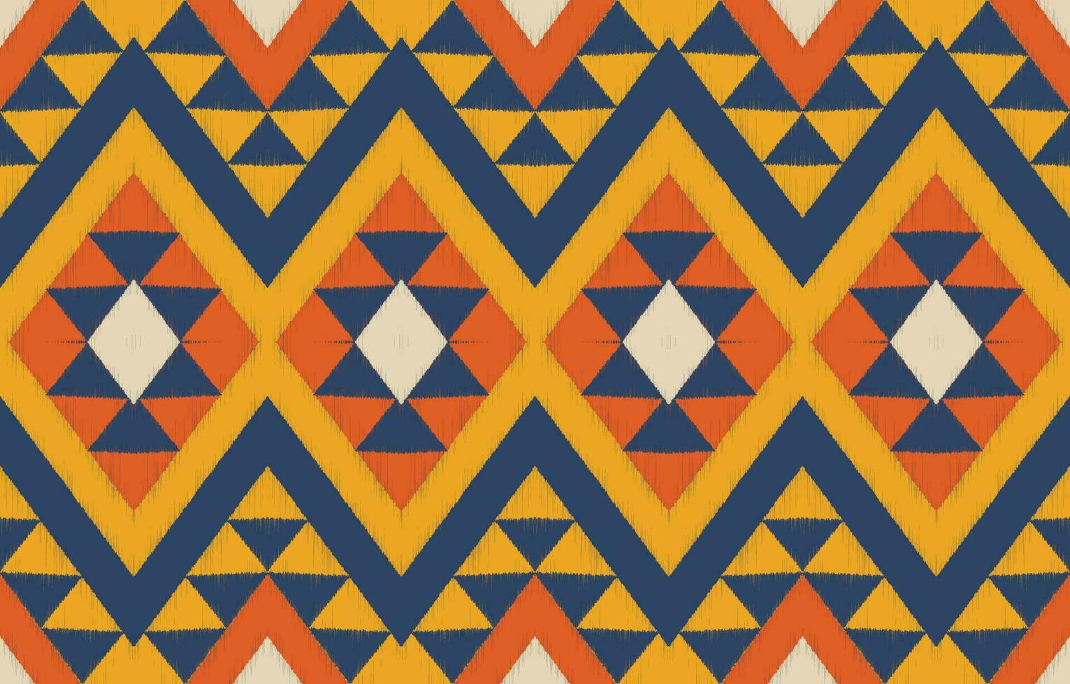 etnisk abstrakt ikat konst. aztec prydnad skriva ut. geometrisk etnisk mönster sömlös Färg orientalisk. design för bakgrund ,ridå, matta, tapet, Kläder, omslag, batik, vektor illustration.