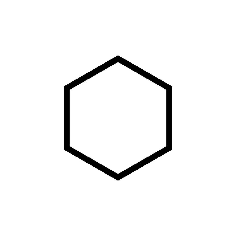 vaxkaka form, bikupa eller bi hus form, hexagonal, kan använda sig av för ram, emblem, logotyp gram, appar, piktogram, dekoration, utsmyckad, bricka, mosaik, bakgrund, hemsida eller grafisk design element. vektor