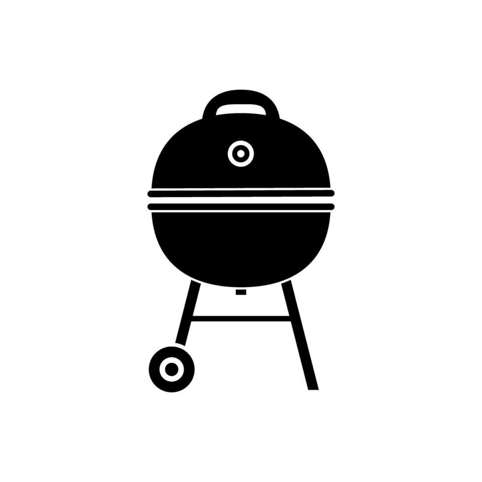 Grill Symbol Vektor. Grill Illustration unterzeichnen. Picknick Symbol oder Logo. vektor