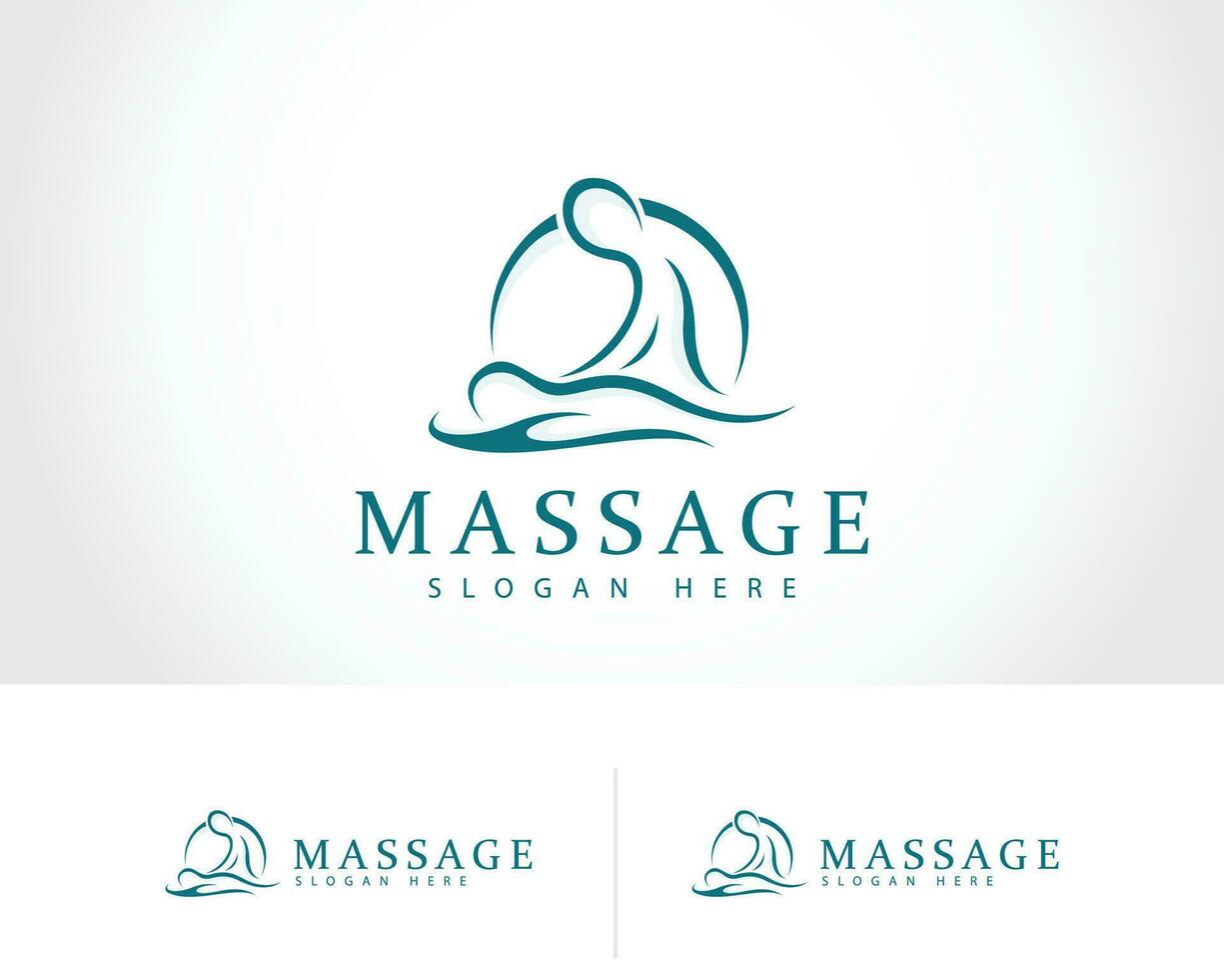 Körper Spa Center Symbol, Massage Salon, Spa, entspannen, wesentlich Öl, Weiß Hintergrund, Vektor Illustration