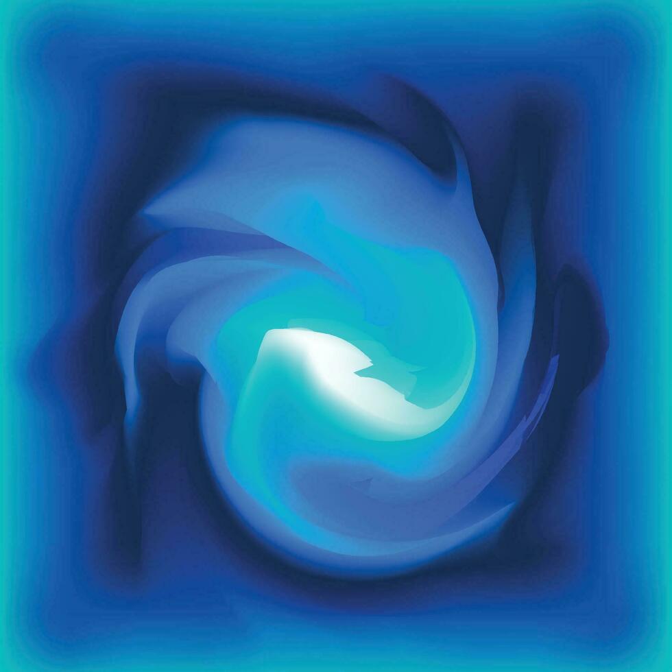 Blau Leistung Ball abstrakt Gradient vektor