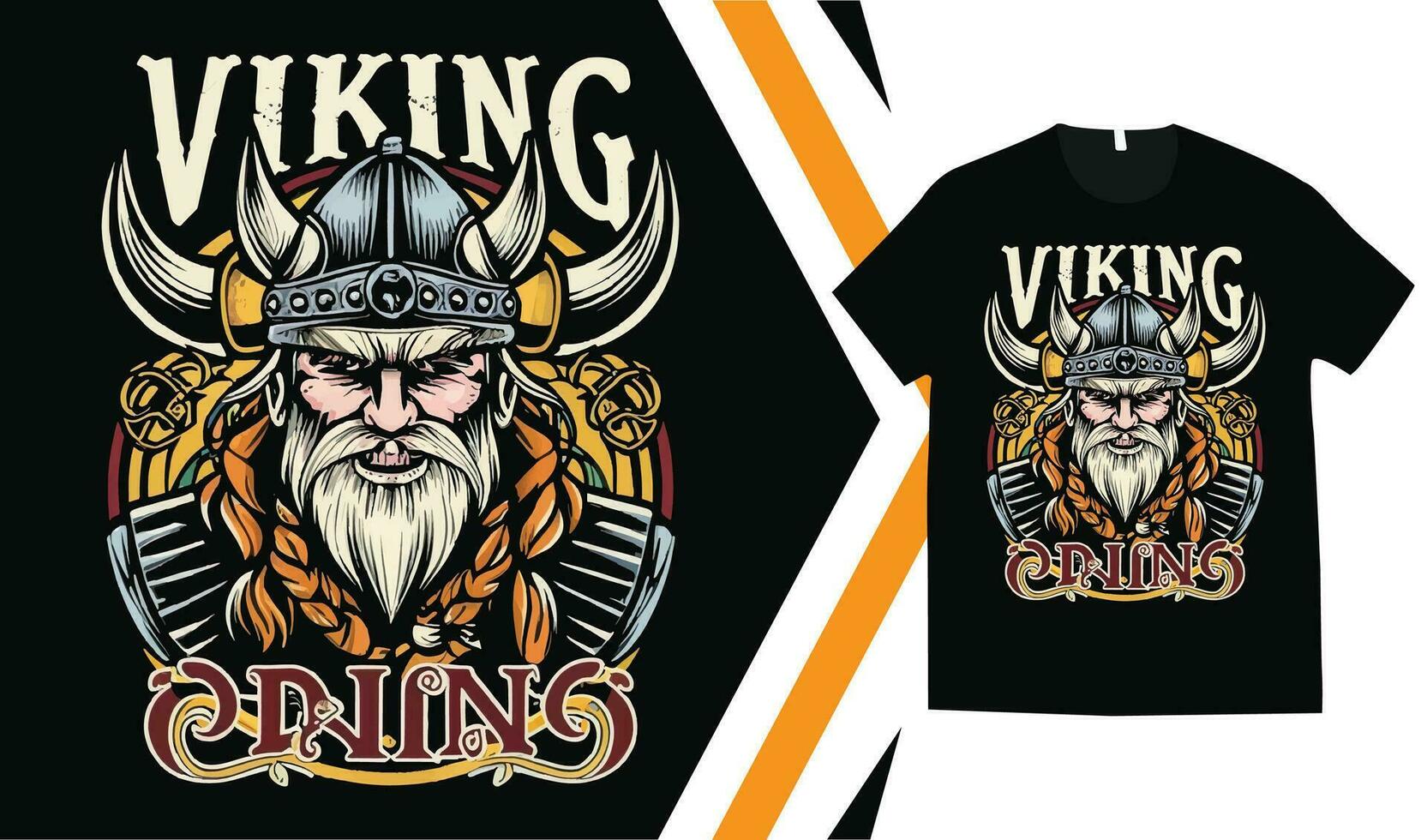 viking t-shirt design, beställnings- vikings t-shirt grafik, viking krigare tröja, kläder beställnings- design skriva ut mockup. vektor