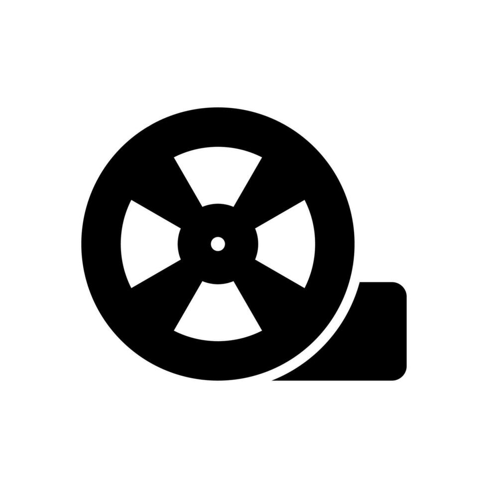 Film Spule Symbol Vektor Design Vorlage