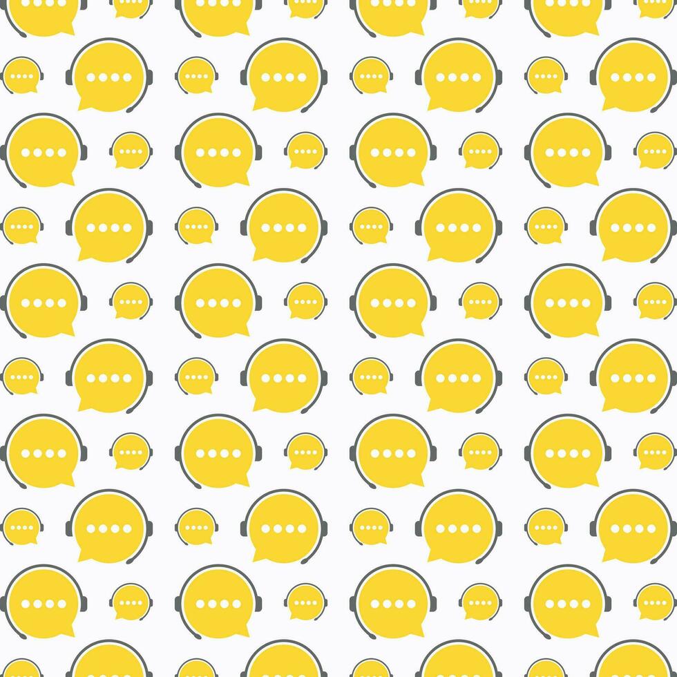 bubbla chatt vektor sömlös upprepa mönster illustration bakgrund