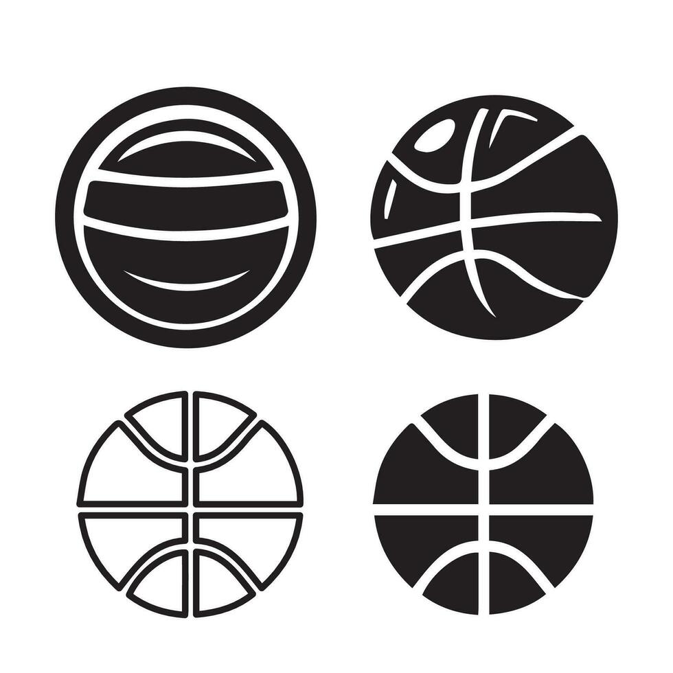 basketboll ikon perfekt för logotyper, statistik och infografik. vektor