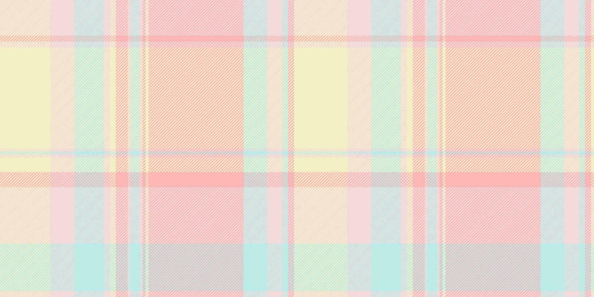 Gans Tartan prüfen Muster, Dekor Stoff Plaid Vektor. Weihnachten Hintergrund Textur nahtlos Textil- im Licht Farbe. vektor