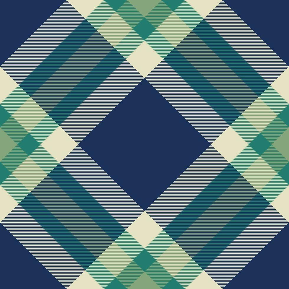 Muster Stoff Textil- von Textur Vektor nahtlos mit ein Tartan Hintergrund Plaid überprüfen.