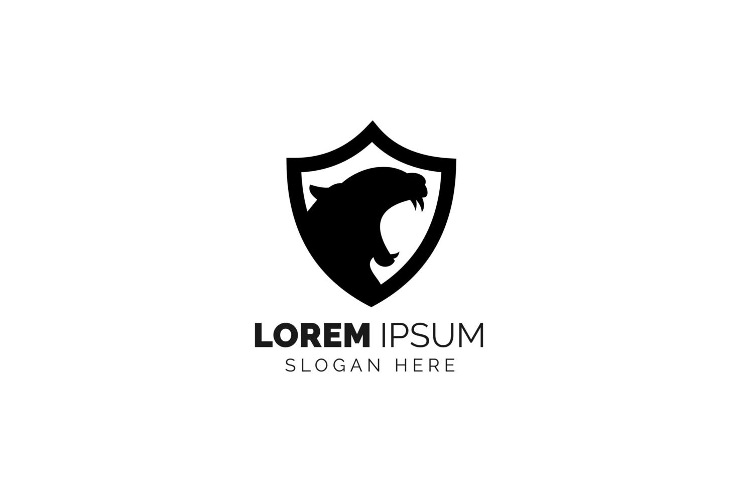 Löwe Logo Vorlage Design Symbol Vektor Illustration