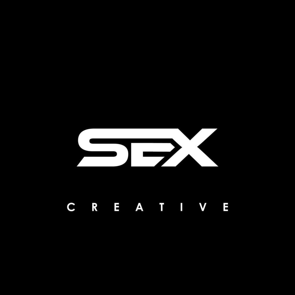 Sex Brief Initiale Logo Design Vorlage Vektor Illustration