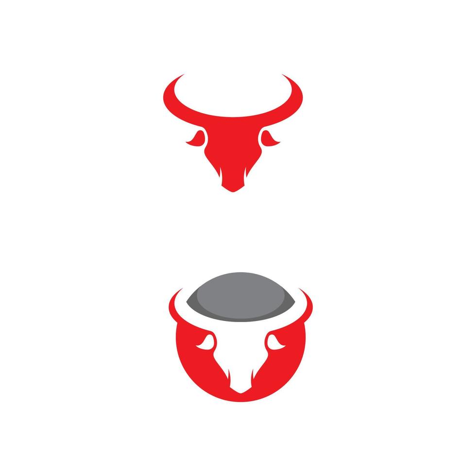 Stier Vektor Icon Illustration Design