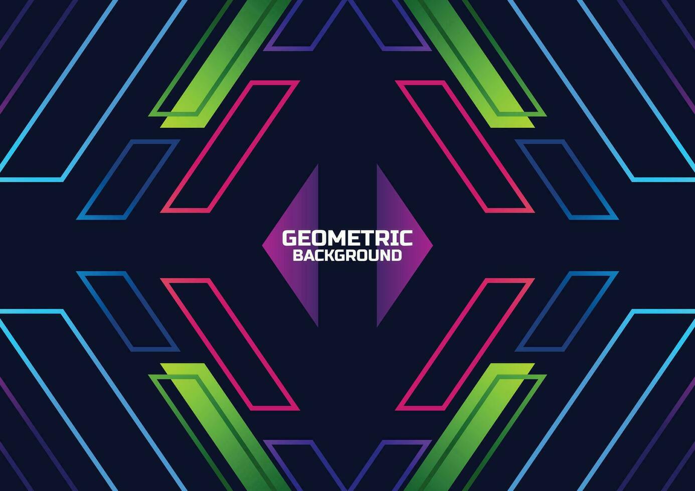 futuristisch geometrisch Spielen Hintergrund Banner vektor