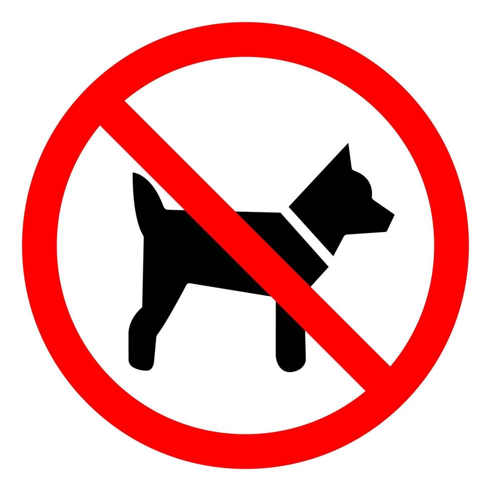 inga hundar symbol vektor