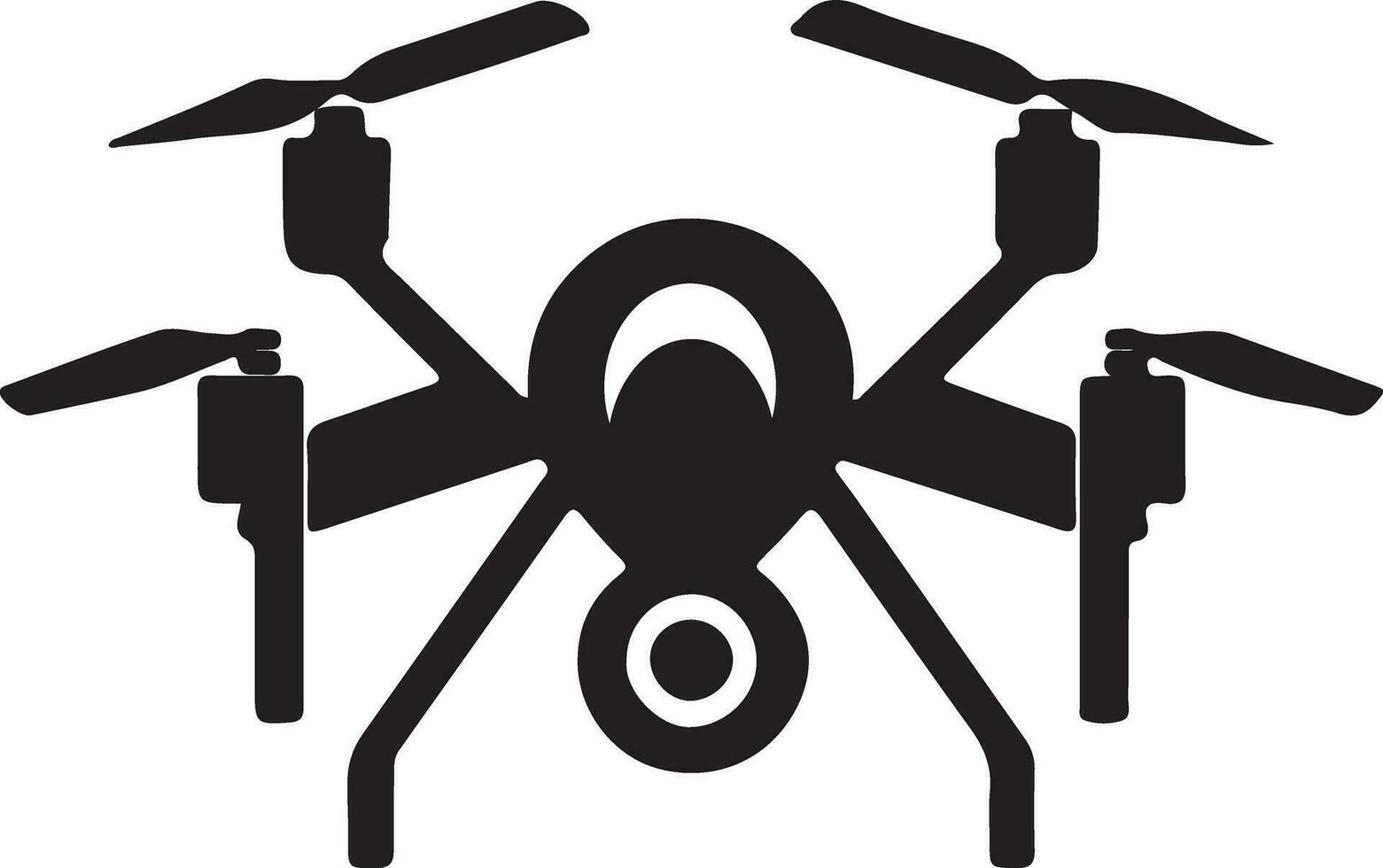 Drohne Vektor Kunst Symbol Illustration