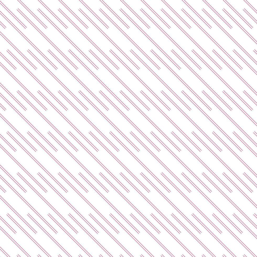modern abstrakt einfach Nahtlos Rosa Farbe diagonal Halblinie Muster vektor