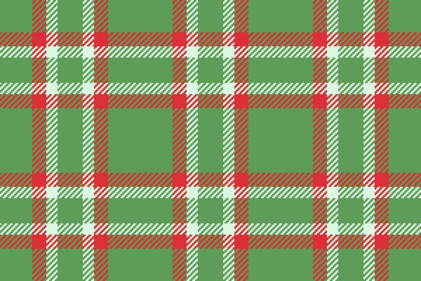 Textil- Textur nahtlos von Plaid prüfen Stoff mit ein Hintergrund Muster Vektor Schottenstoff.