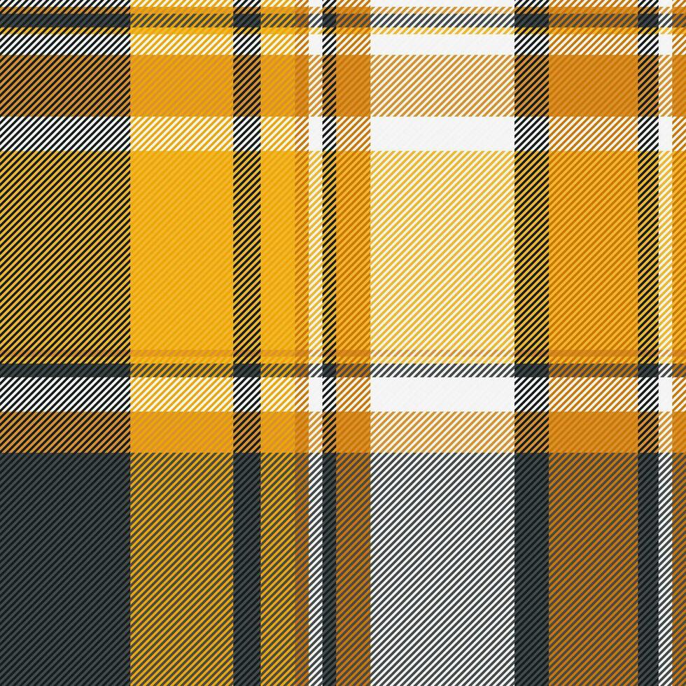 Textur Textil- Tartan von prüfen Vektor Muster mit ein Stoff Hintergrund nahtlos Plaid.