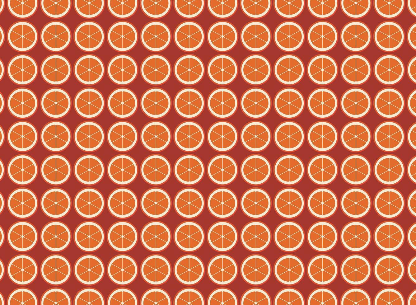 Orange Obst Muster, Ideal zum gemustert Hintergründe, verschiedene Vektor Design