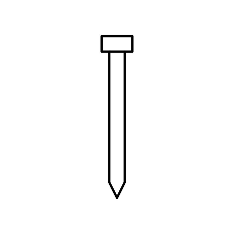 Nagel Symbol Design vektor