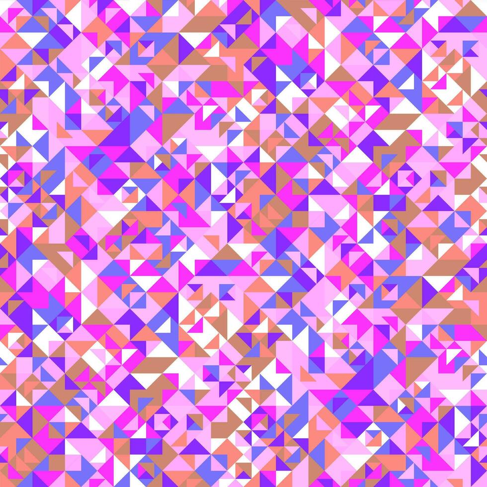 Mosaik Dreieck Muster Hintergrund - - abstrakt Vektor Grafik mit bunt Dreiecke