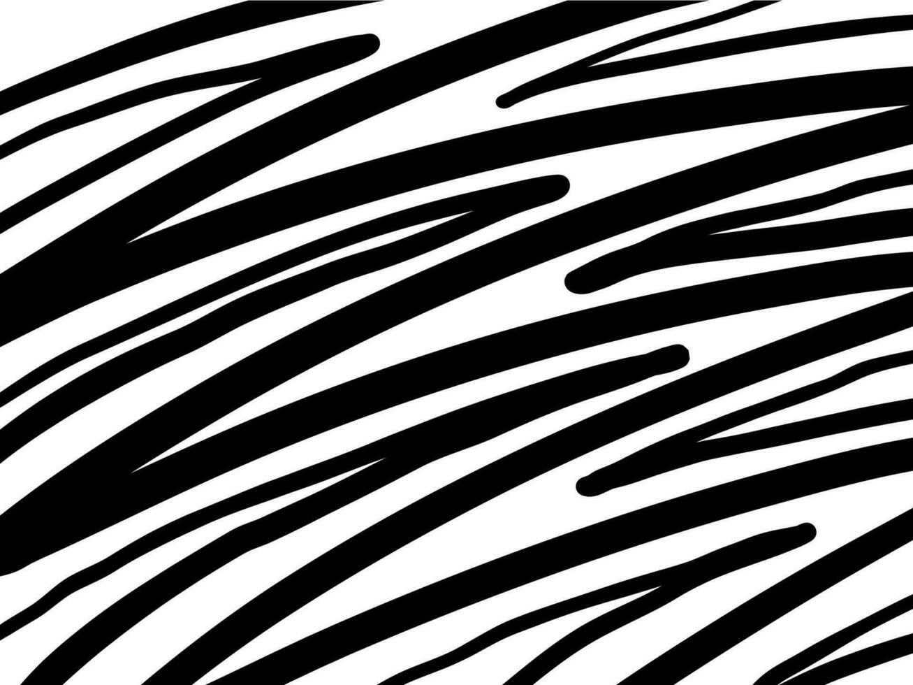 svart och vit abstrakt rader bakgrund. geometrisk vektor textur för skriva ut i klotter stil
