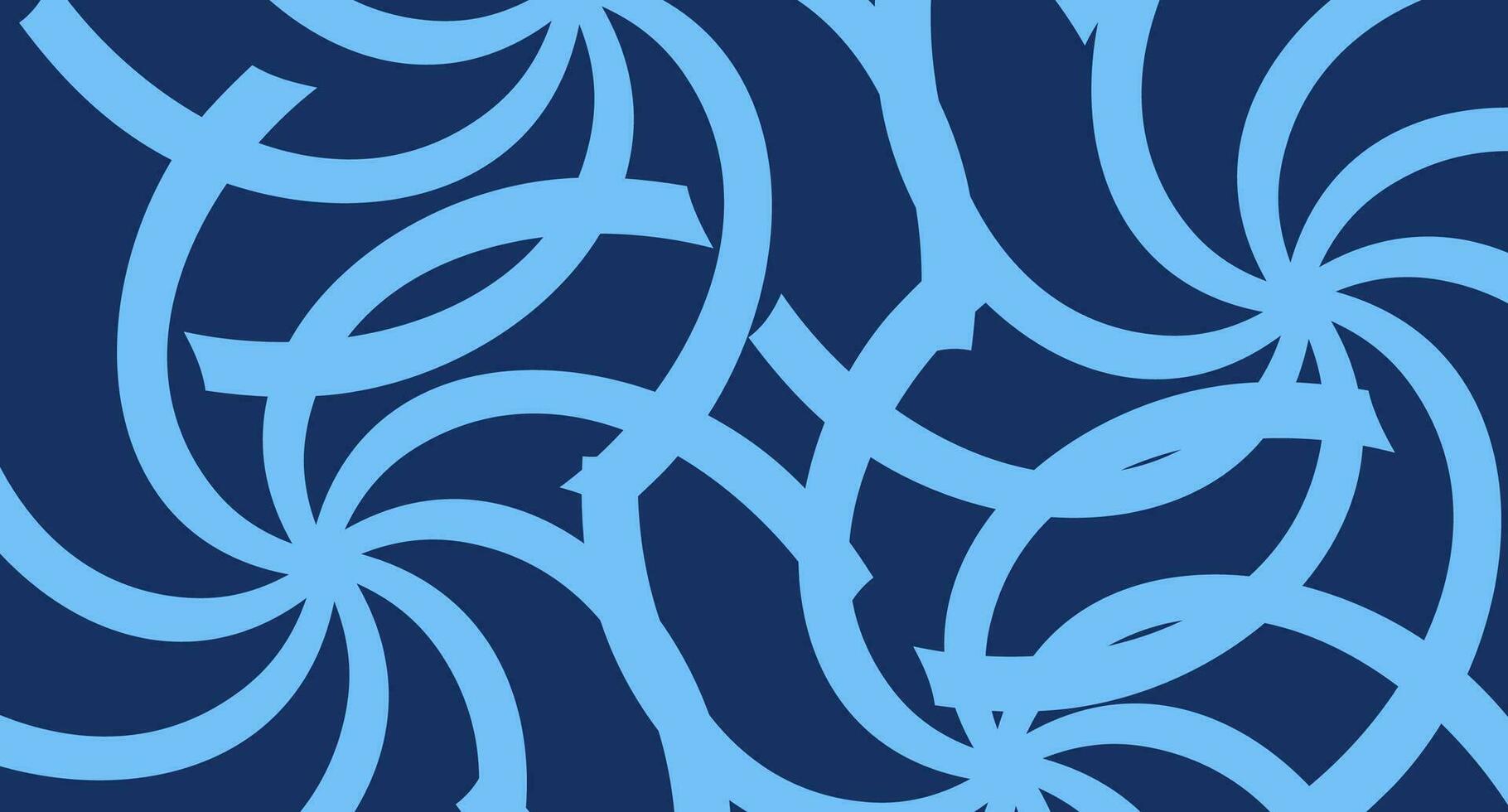 en blå abstrakt mönster med virvlar vektor