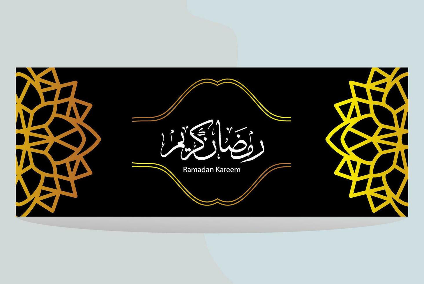 ramadan baner design mallar vektor