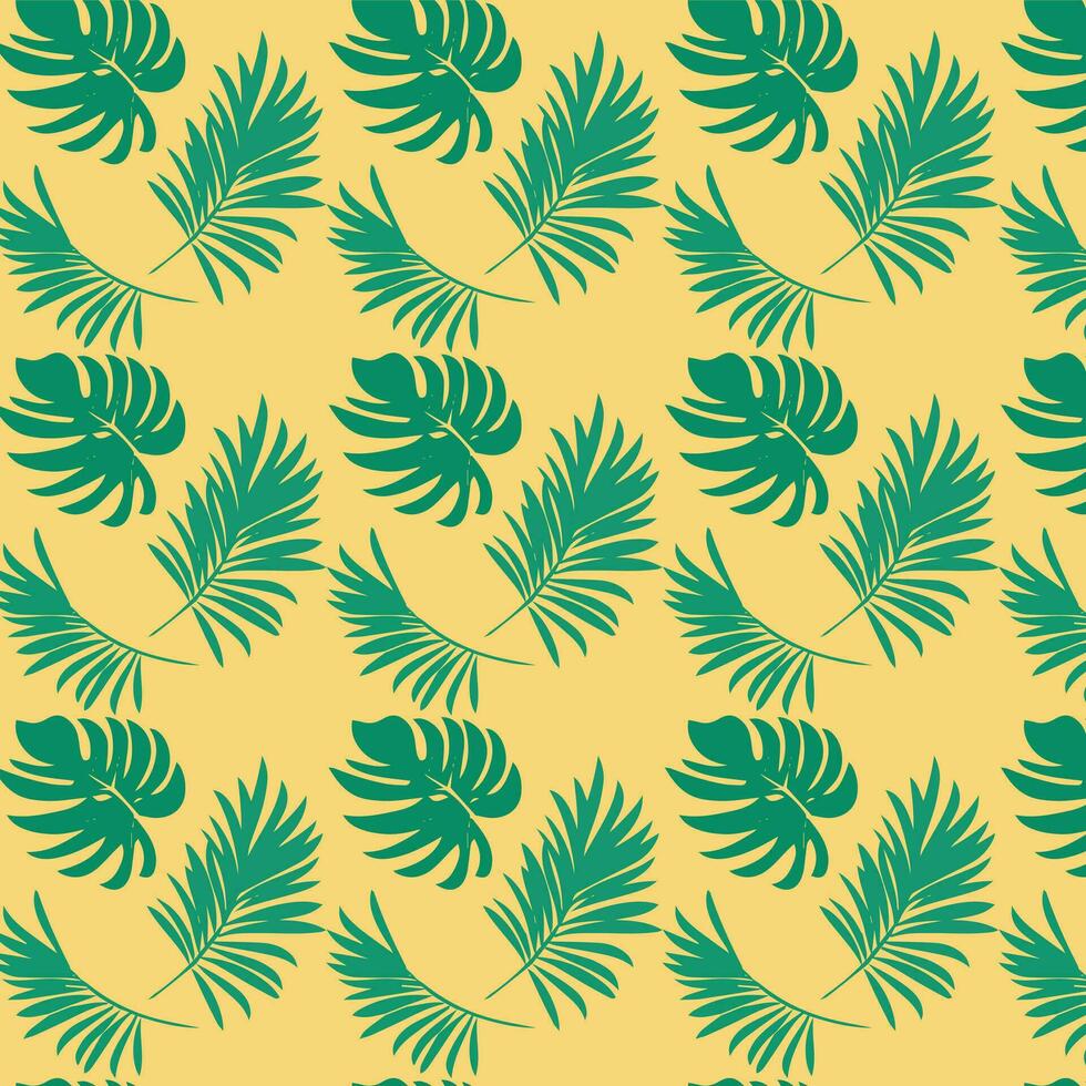 Blumen- Muster, mit hell Elemente von Blatt Geäst, auf ein hell Hintergrund, Vektor Bild, mit eps Datei