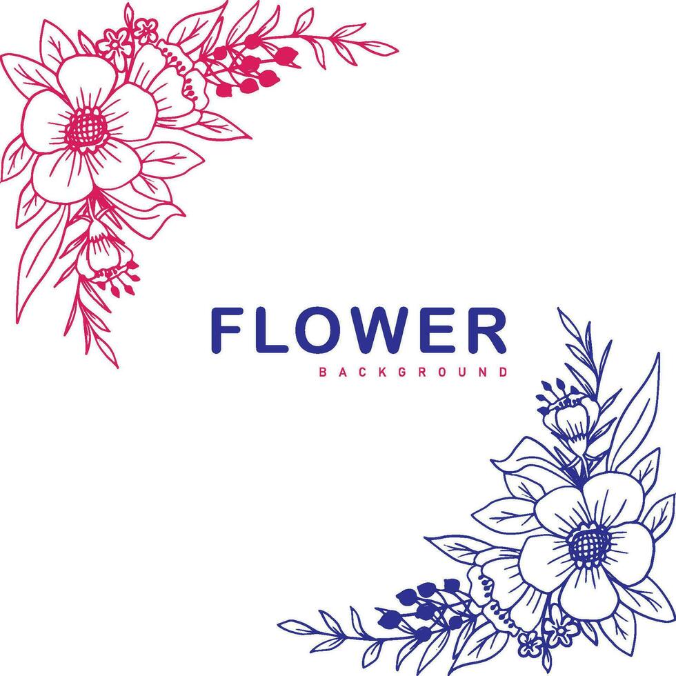 kostenlos Vektor Blume Hintergrund