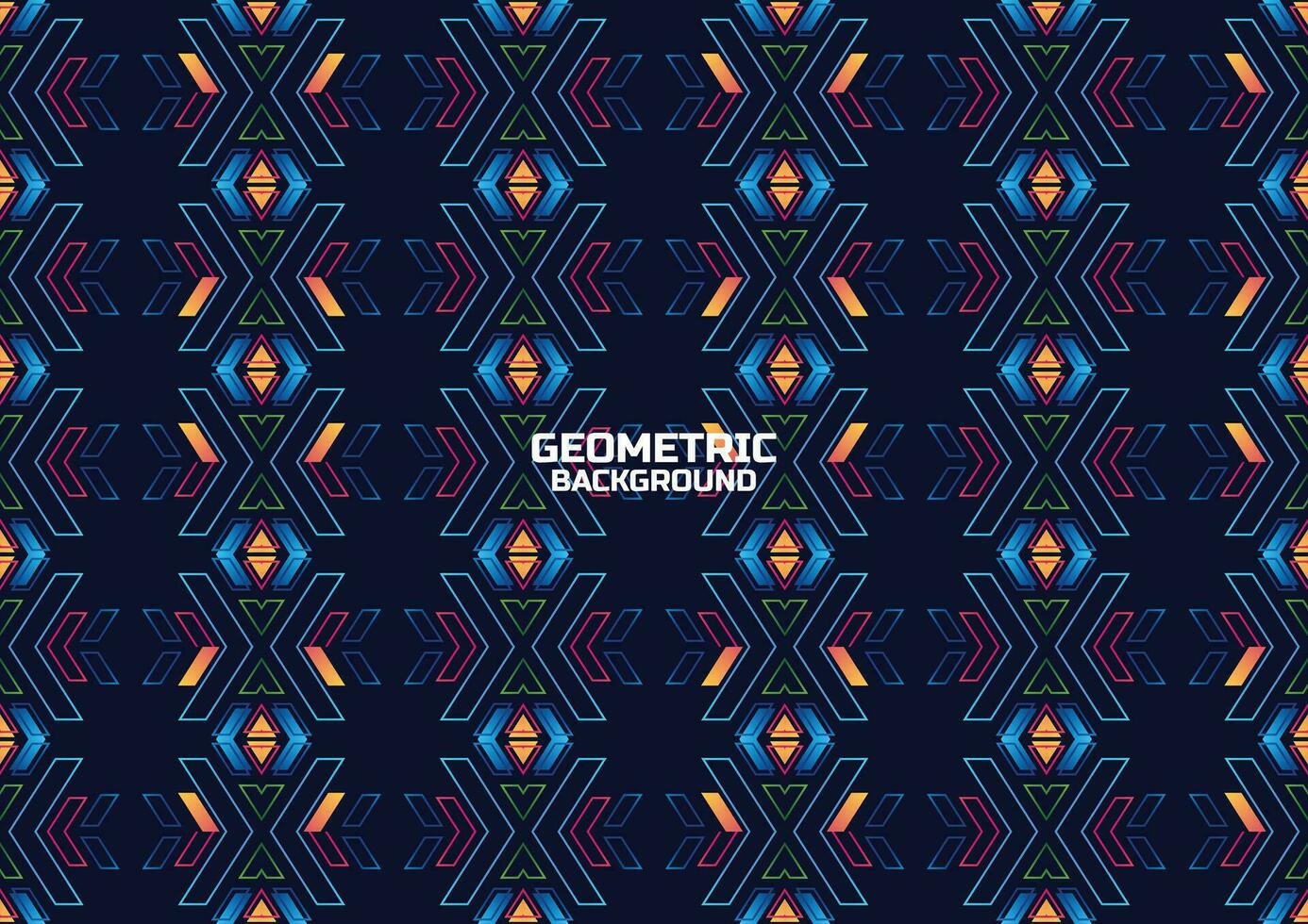 geometrisch abstrakt Banner Hintergrund Design vektor