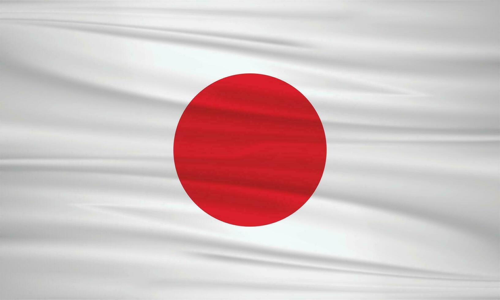 illustration av japan flagga och redigerbar vektor japan Land flagga