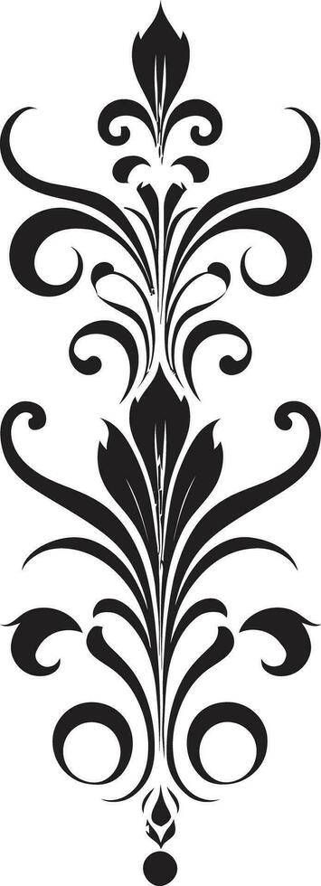 blühen Glanz Emblem Design Blumen- Harmonie Vektor Element Emblem