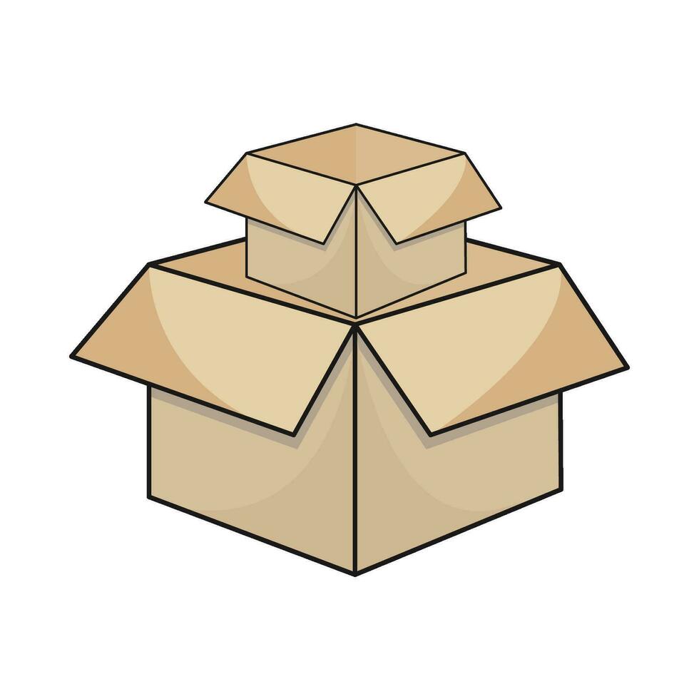 Box Lieferung Illustration vektor