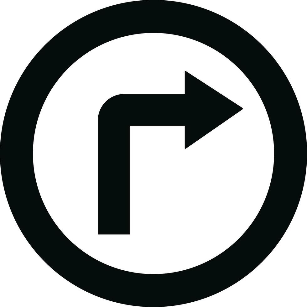 Straße Zeichen Symbol im eben Gliederung Stil anders Richtungen isoliert auf gebogen Pfeil, drehen, zick zack, Kreuzung Navigation Pfeile. Fahren Richtung markieren, Vektor zum Apps, Netz