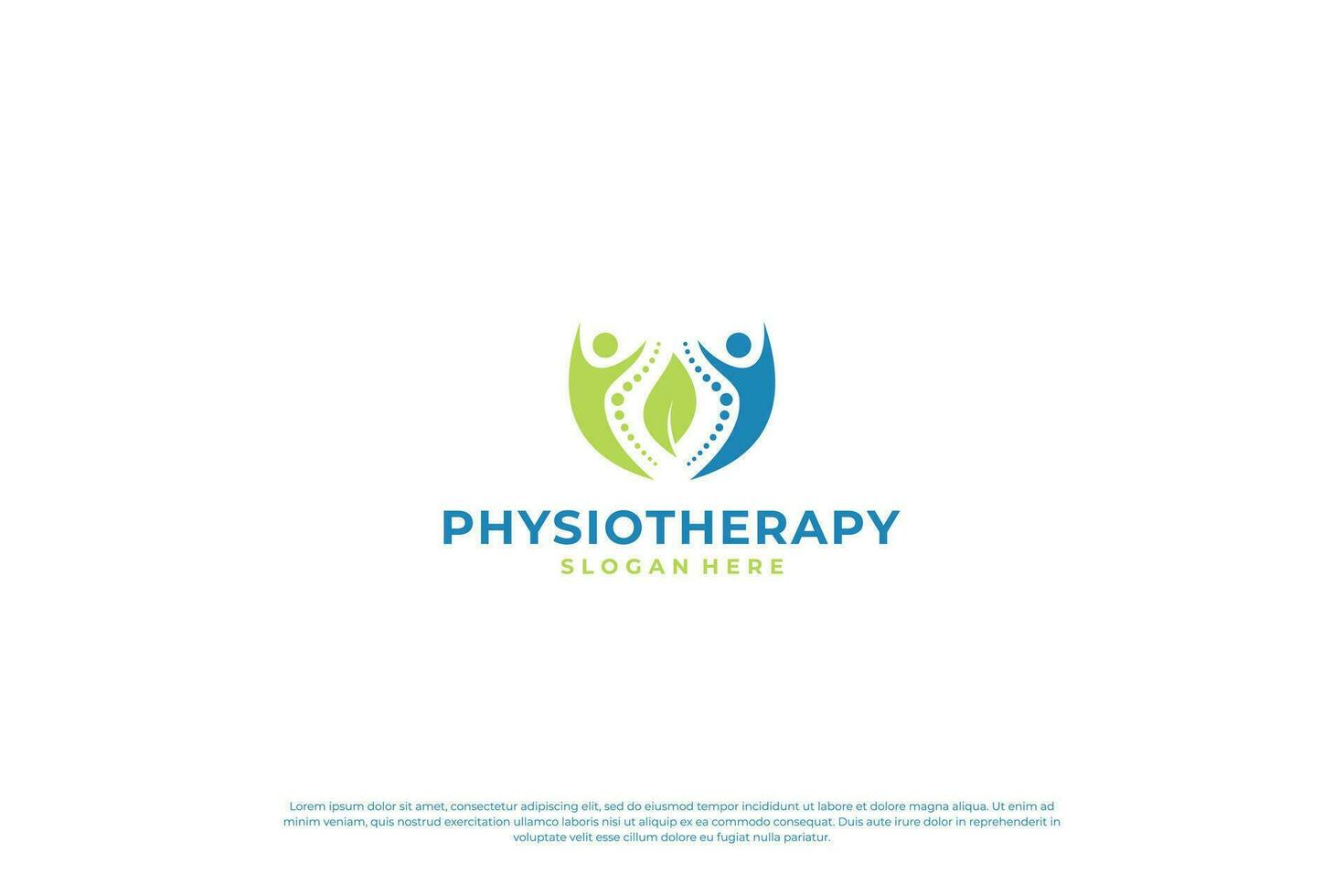 Mensch Gesundheit Logo Design. Wellness Yoga Logo Design vektor